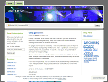 Tablet Screenshot of ericbarnes.wordpress.com