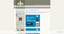 Desktop Screenshot of jeanfrancoisart.wordpress.com