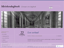 Tablet Screenshot of meiskesdagboek.wordpress.com