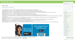 Desktop Screenshot of nikkisjournal.wordpress.com