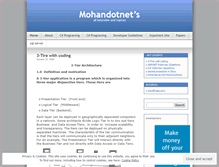 Tablet Screenshot of mohandotnet.wordpress.com