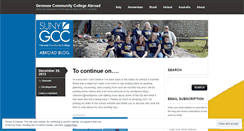Desktop Screenshot of gccblogs.wordpress.com
