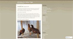 Desktop Screenshot of chickenvirgin.wordpress.com