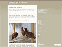 Tablet Screenshot of chickenvirgin.wordpress.com