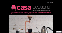 Desktop Screenshot of casapequena.wordpress.com