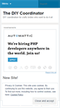 Mobile Screenshot of diycoordinator.wordpress.com