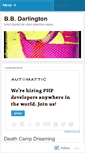 Mobile Screenshot of bbdarlington.wordpress.com