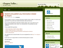 Tablet Screenshot of chapra.wordpress.com