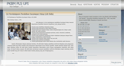 Desktop Screenshot of pkbmpls.wordpress.com