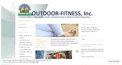 Desktop Screenshot of outdoorfitnessblog.wordpress.com