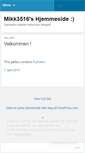 Mobile Screenshot of mikk3516.wordpress.com