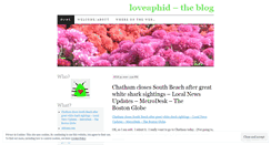 Desktop Screenshot of loveaphid.wordpress.com