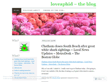 Tablet Screenshot of loveaphid.wordpress.com