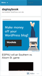 Mobile Screenshot of daplaybook.wordpress.com