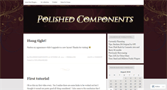 Desktop Screenshot of polishedcomponents.wordpress.com