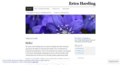 Desktop Screenshot of eharding45.wordpress.com
