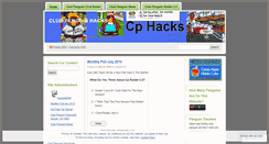 Desktop Screenshot of mcdudecpcheats.wordpress.com