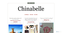 Desktop Screenshot of chinabelle.wordpress.com