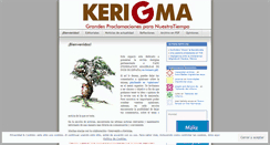 Desktop Screenshot of kerigma.wordpress.com