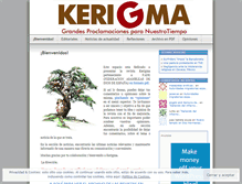 Tablet Screenshot of kerigma.wordpress.com