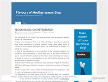 Tablet Screenshot of flavoursofmediterraneo.wordpress.com