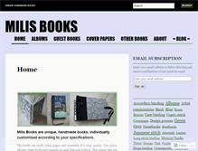 Tablet Screenshot of milisbooks.wordpress.com