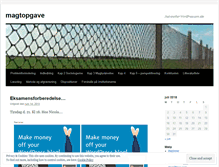 Tablet Screenshot of magtopgave.wordpress.com