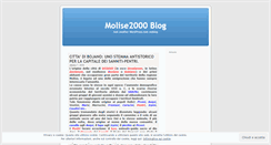 Desktop Screenshot of molise2000.wordpress.com