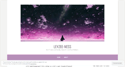 Desktop Screenshot of leyzee.wordpress.com