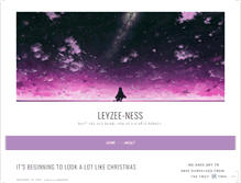 Tablet Screenshot of leyzee.wordpress.com