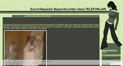 Desktop Screenshot of escortlarbayan.wordpress.com