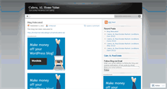 Desktop Screenshot of caleraalhomevalue.wordpress.com