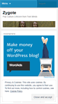 Mobile Screenshot of gotyourzygote.wordpress.com