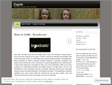 Tablet Screenshot of gotyourzygote.wordpress.com