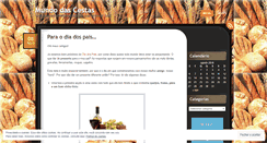 Desktop Screenshot of mundodascestas.wordpress.com