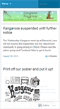 Mobile Screenshot of kangarooplaygroup.wordpress.com
