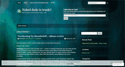 Desktop Screenshot of nakeddudeintrunk.wordpress.com