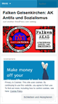 Mobile Screenshot of falkenakas.wordpress.com