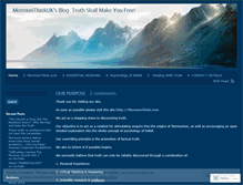 Tablet Screenshot of mormonthinkuk.wordpress.com
