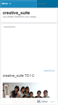 Mobile Screenshot of creative5uite.wordpress.com