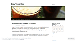 Desktop Screenshot of brewtours.wordpress.com