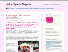 Tablet Screenshot of cmagenta.wordpress.com