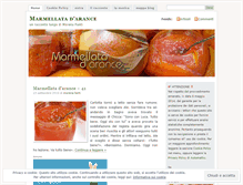 Tablet Screenshot of marmellatadiarance.wordpress.com