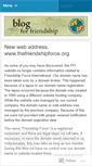 Mobile Screenshot of friendshipforce.wordpress.com