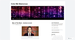 Desktop Screenshot of colormeglamorous.wordpress.com