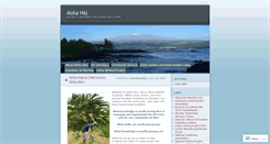 Desktop Screenshot of alohahilo.wordpress.com