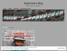 Tablet Screenshot of edjofrank.wordpress.com