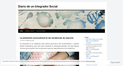 Desktop Screenshot of integracionsocial.wordpress.com
