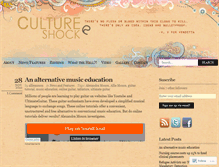 Tablet Screenshot of cultureshockspot.wordpress.com