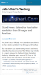 Mobile Screenshot of jalandhari.wordpress.com